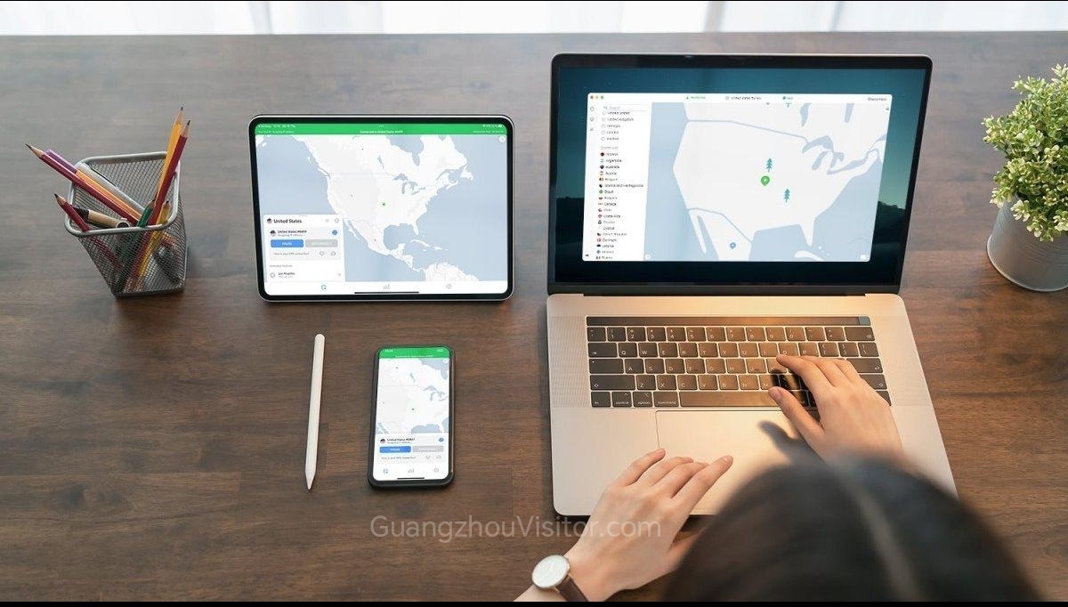 Setting up internet access and VPN before traveling to China