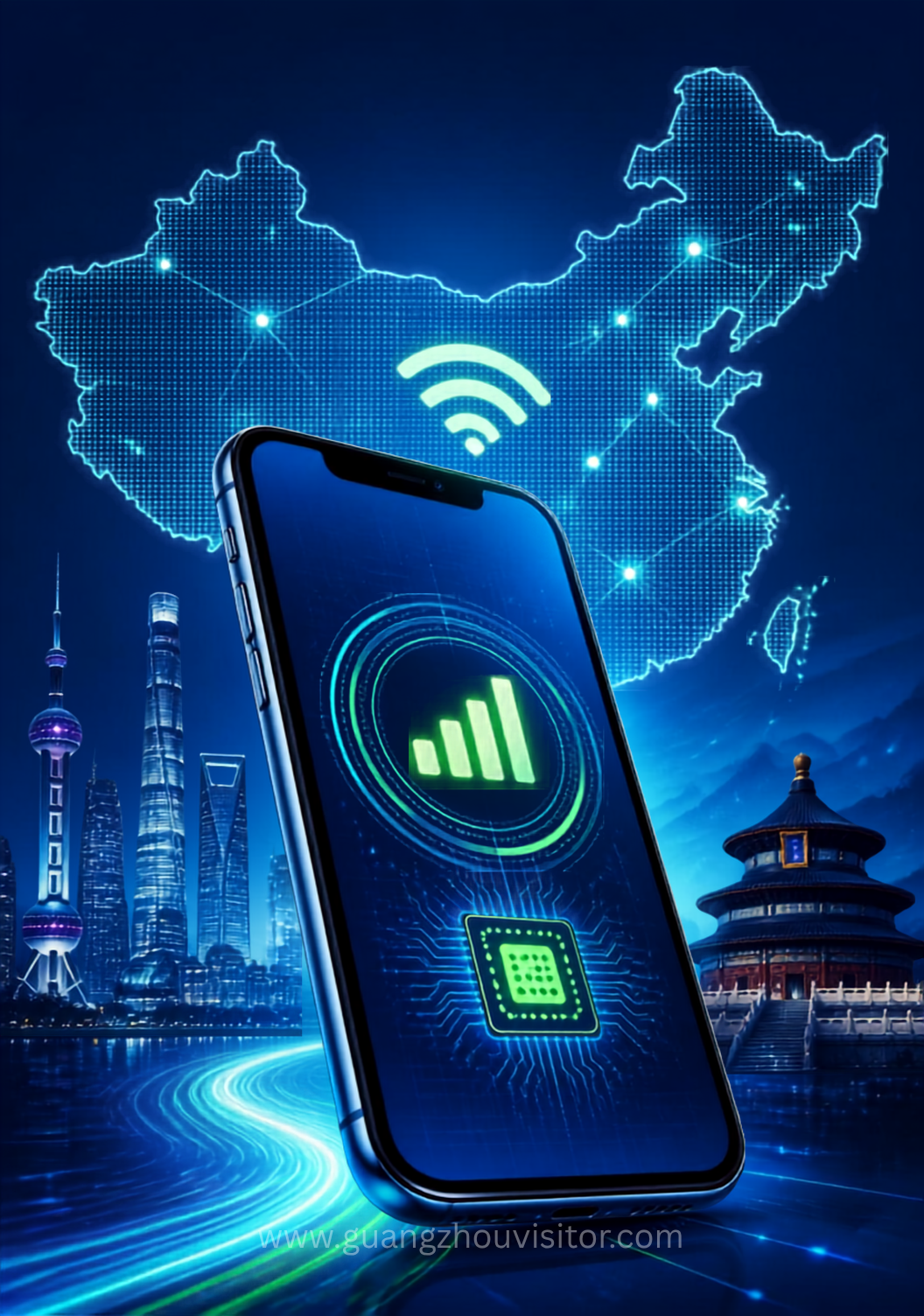 eSIM and mobile data setup for China